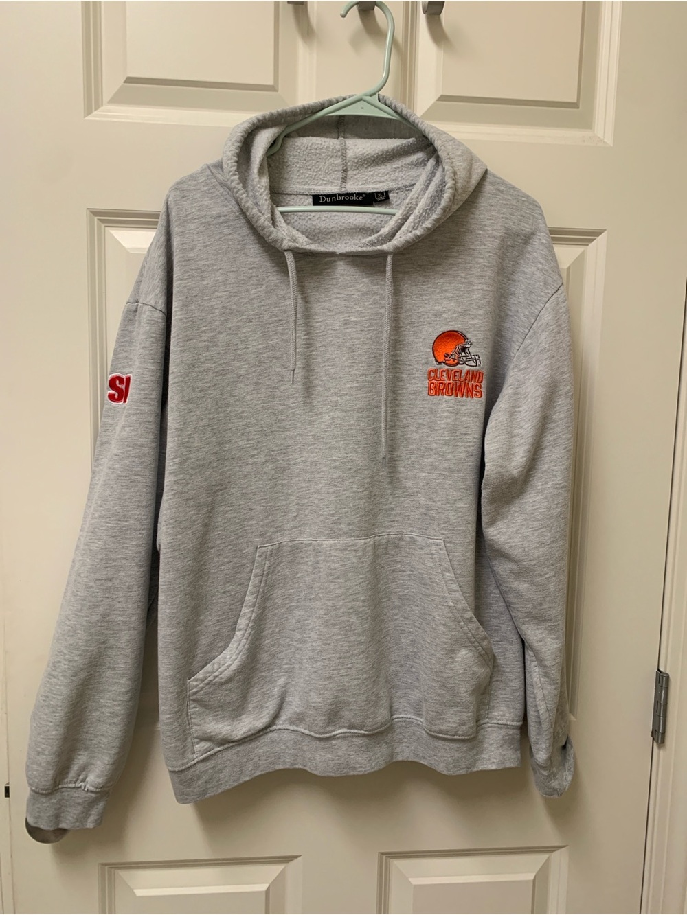 Cleveland Browns Pullover Hoodie with Orange Logo